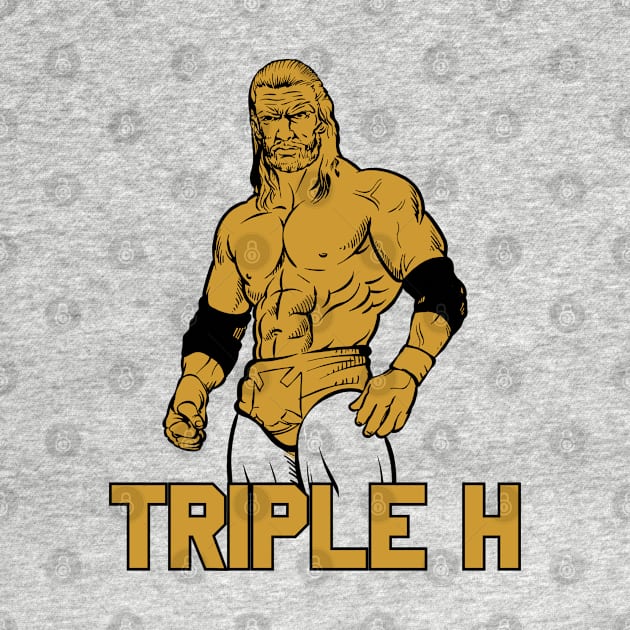 WWE SmackDown - Triple H by Happy Asmara